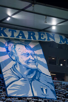 Åge Hareide is shown
