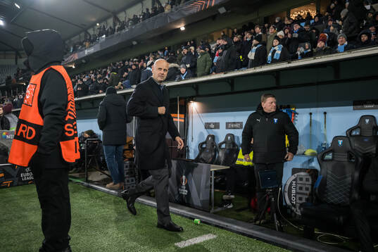 Head coach Miguel Angel Ramirez of Malmö FF