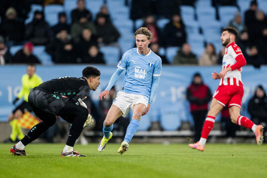 Hugo Bolin of Malmö FF