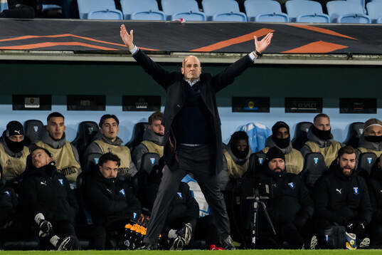 Head coach Miguel Angel Ramirez of Malmö FF