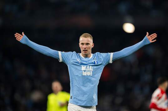 Daniel Gudjohnsen of Malmö FF