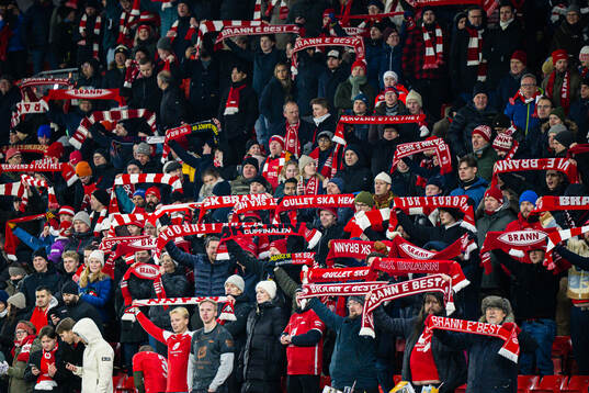Spectators in the stands