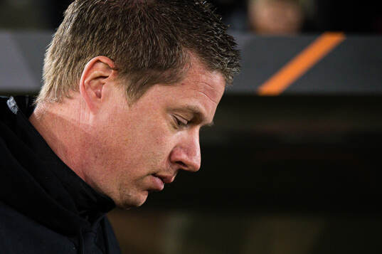 Head coach Mike Tullberg of Midtjylland