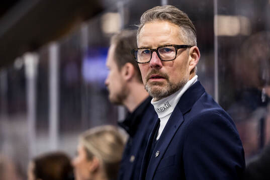 Leksands tränare Johan Hedberg