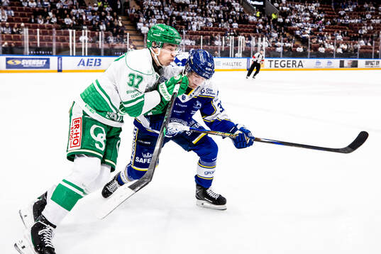 Rögles Albin Sundsvik och Leksands Olle Strandell