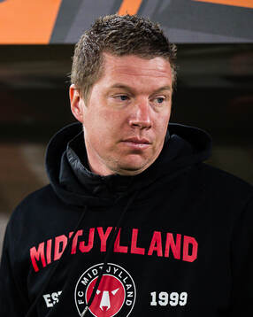 Head coach Mike Tullberg of Midtjylland