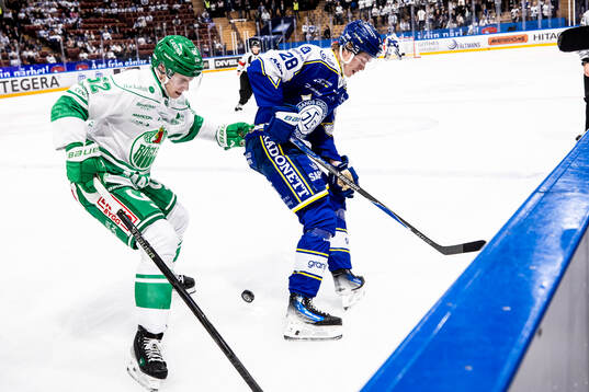 Rögles Felix Nilsson och Leksands Victor Johansson
