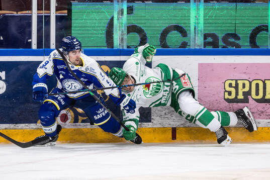 Leksands Gabriel Fortier och Rögles Calle Själin