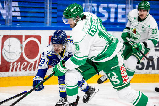 Leksands Olle Strandell och Rögles Dennis Everberg
