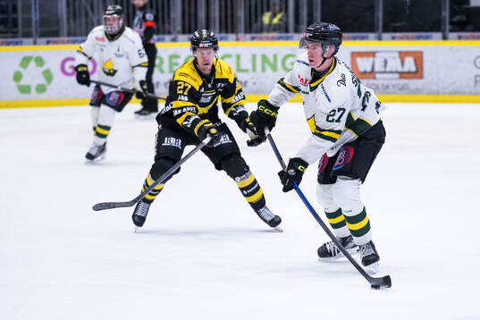 Västerås Carl Jakobsson och Östersunds Leo Sundqvist
