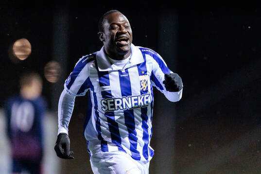 IFK Göteborgs Saidou Alioum Moubarak jublar