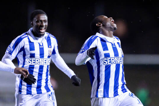 IFK Göteborgs Saidou Alioum Moubarak jublar