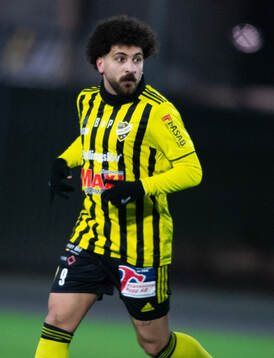 IFK Hässleholms Waseem Jaflehi träningsmatchen mellan IFK