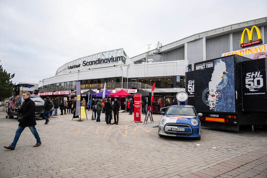 Impact Tour-torget utanför Scandinavium