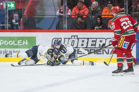 Södertäljes Filip Engarås och Hampus Harlestam