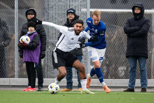 Landskronas Rassa Rahmani och Trelleborgs Elliot Löfberg