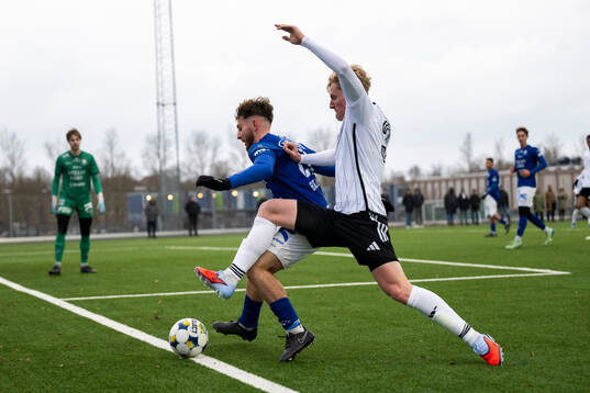 Landskronas Gustaf Westström och Trelleborgs Alexander