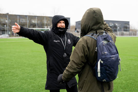 Trelleborgs assisterande tränare Mattias Lindströ och