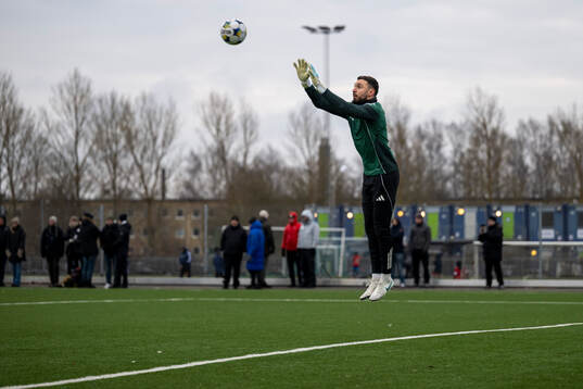 Landskronas målvakt Amr Kaddoura