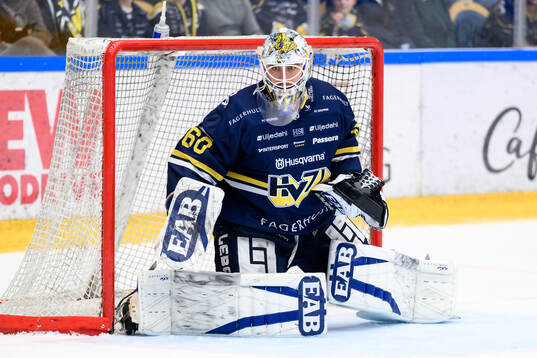 HV71s målvakt Felix Sandström