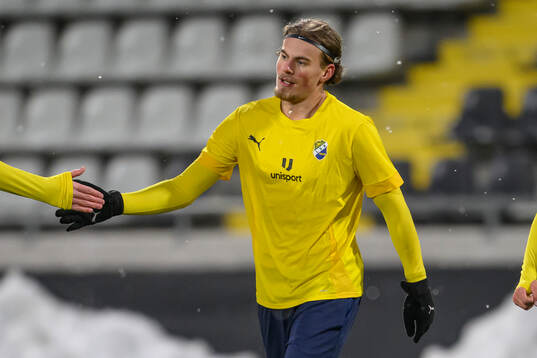 Ljungskiles Ailo Zackrisson jublar