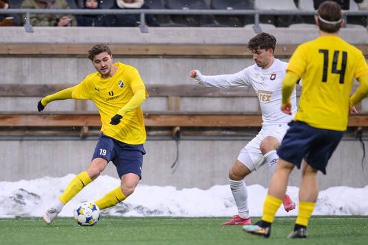 Ljungskiles Tim Olsson och Örgrytes  Daniel Paulson