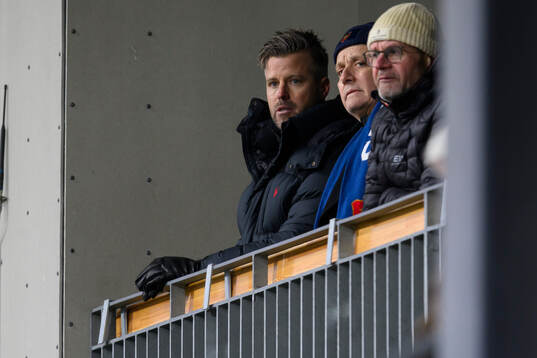Örgrytes sportchef Pontus Farnerud och ordförande Terje