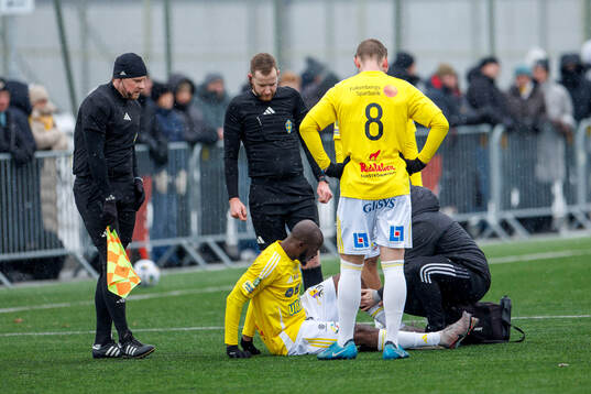 Falkenbergs Lassina Sangaré med skada