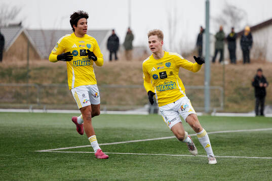 Falkenbergs Rodrigo Neri och Noel Lundgren