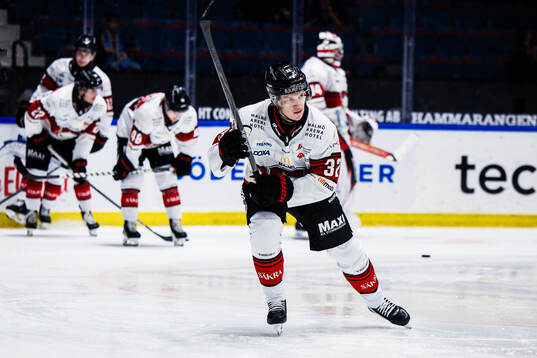 Malmö Redhawks Joona Ikonen ishockeymatchen i SHL mellan