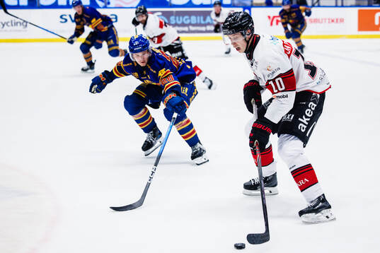 Malmö Redhawks William Von Barnekow och Djurgårdens