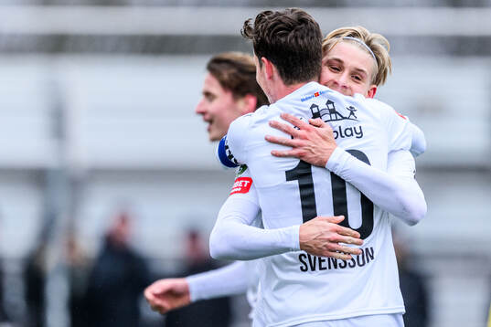 Helsingborgs Leo Hedenberg jublar