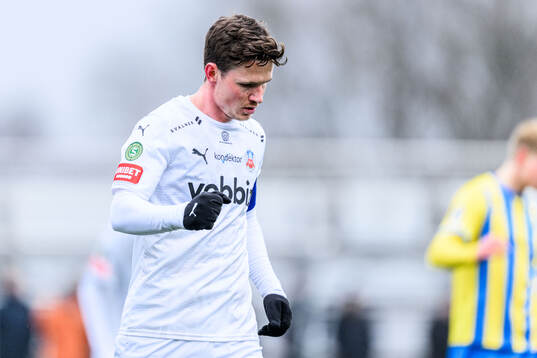 Helsingborgs Max Svensson jublar