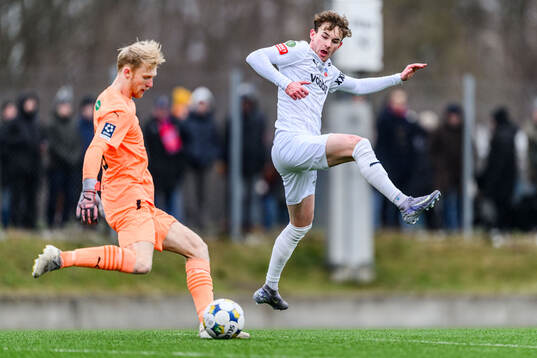 Eskilsminnes målvakt Hampus Pauli och Helsingborgs