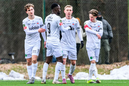 Helsingborgs Casper Ljung Hofvendahl jublar