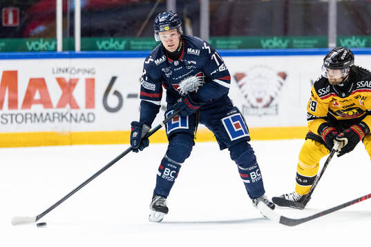 Linköpings Eskild Bakke Olsen och Luleås Pontus Själin