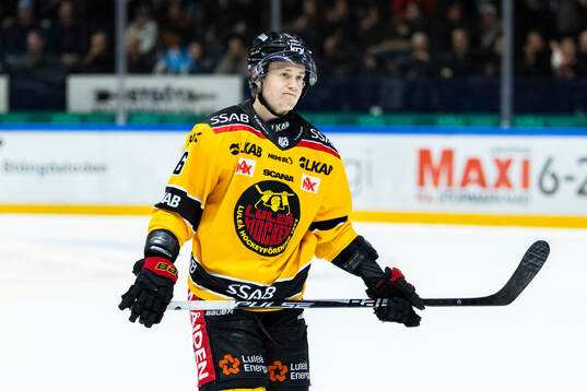 Luleås Pontus Andreasson deppar
