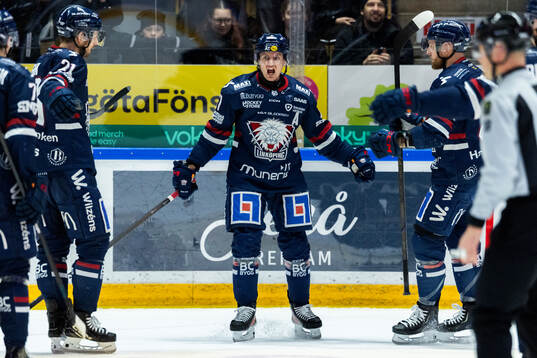 Linköpings Markus Ljungh jublar