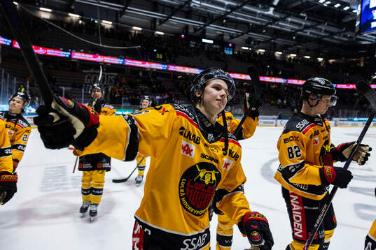 Luleås Isac Hedqvist jublar