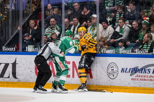 Rögles Karson Kuhlman och Skellefteås Pontus Johansson