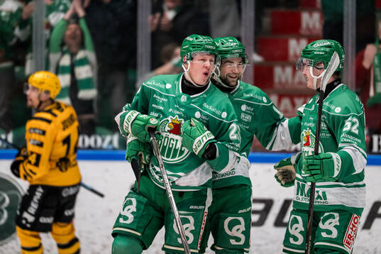 Rögles Fredrik Olofsson, Lukas Ekeståhl-Jonsson och Felix
