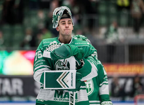 Rögles målvakt Arvid Holm