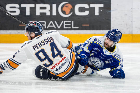 Växjös Joel Persson och Leksands Oskar Lang