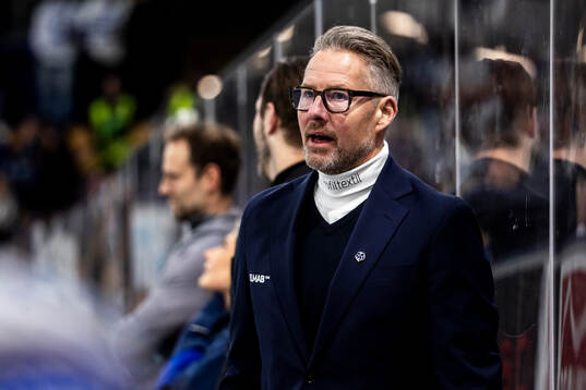 Leksands tränare Johan Hedberg