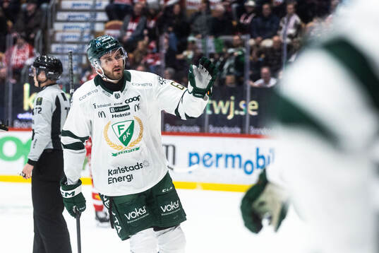 Färjestads Radim Zohorna jublar