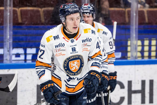 Växjös Kalle Kratz jublar