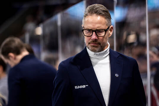 Leksands tränare Johan Hedberg