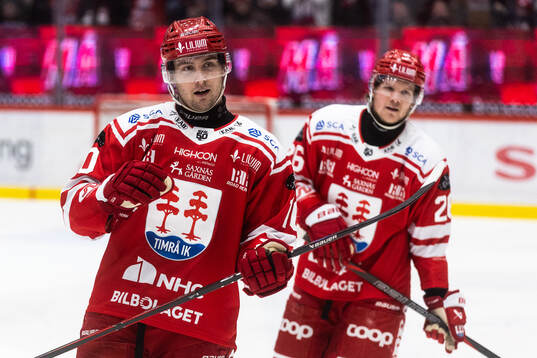 Timrås David Lilja jublar