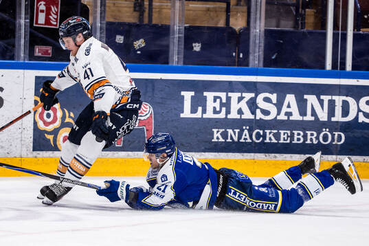 Växjös Ludvig Nilsson och Leksands Joonas Lyytinen