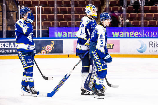 Leksands spelarna deppar